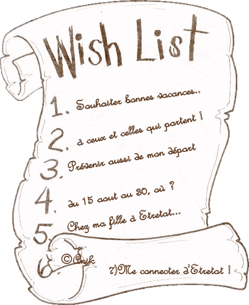 Ne rien oublier...